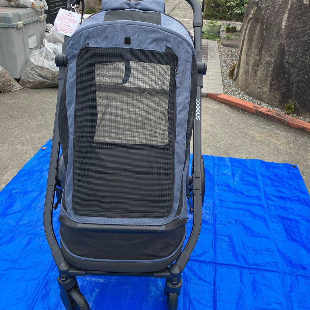 ドンと値下げ　SMOOCAラージ　ペットカート　バギー　大型犬用