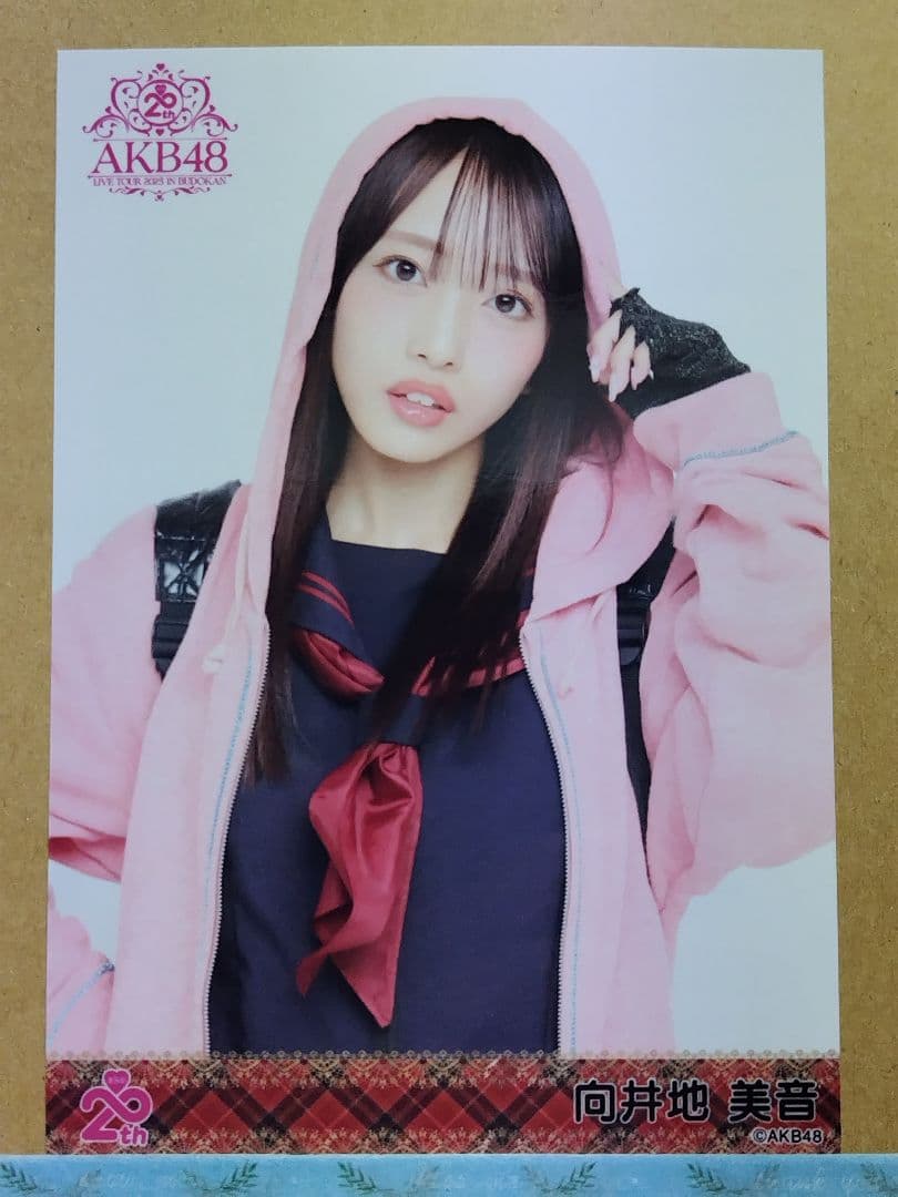 AKB48向井地美音 直筆サイン入り20th日本武道館ランダム生写真コンプリート