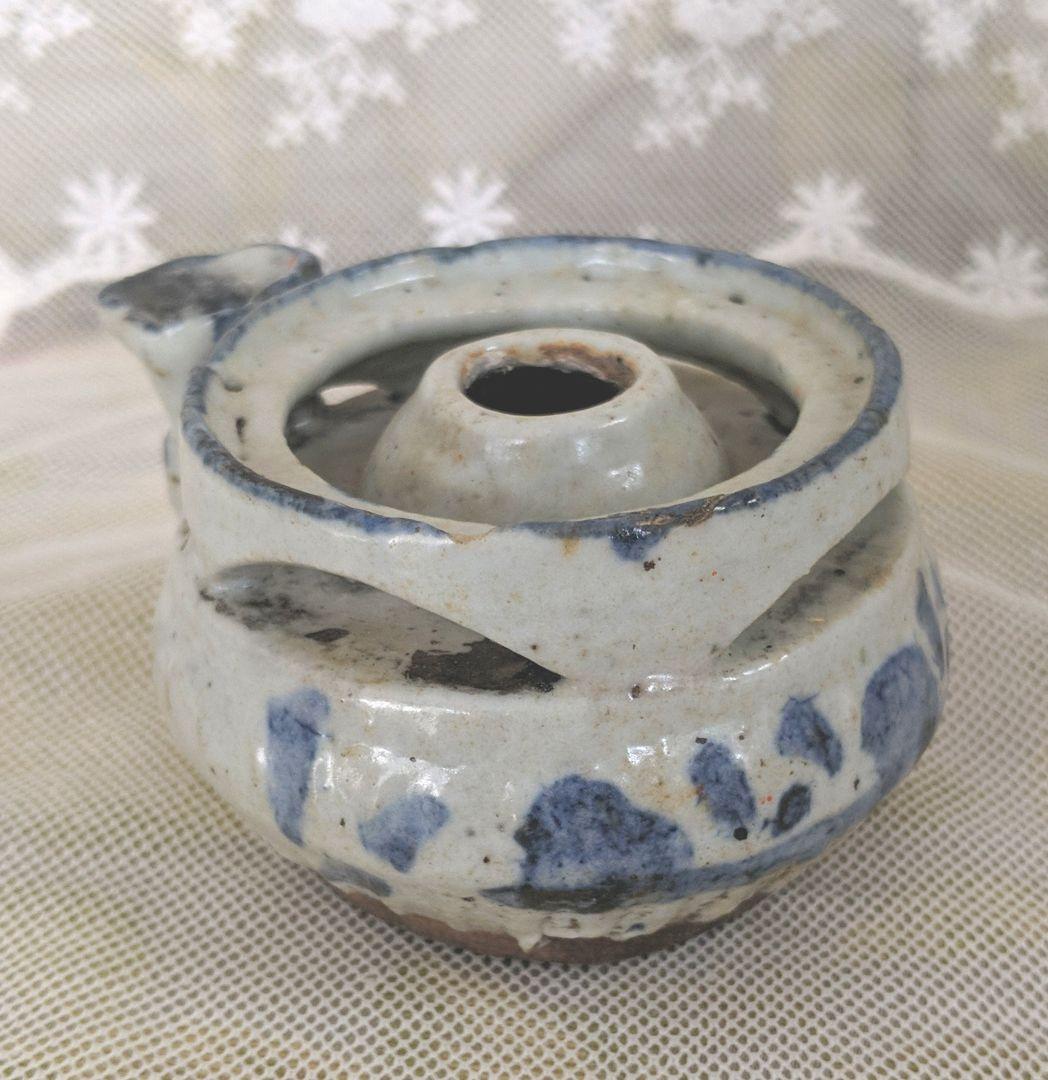 明〜清朝の水滴　古陶磁　釜定蝋印あり