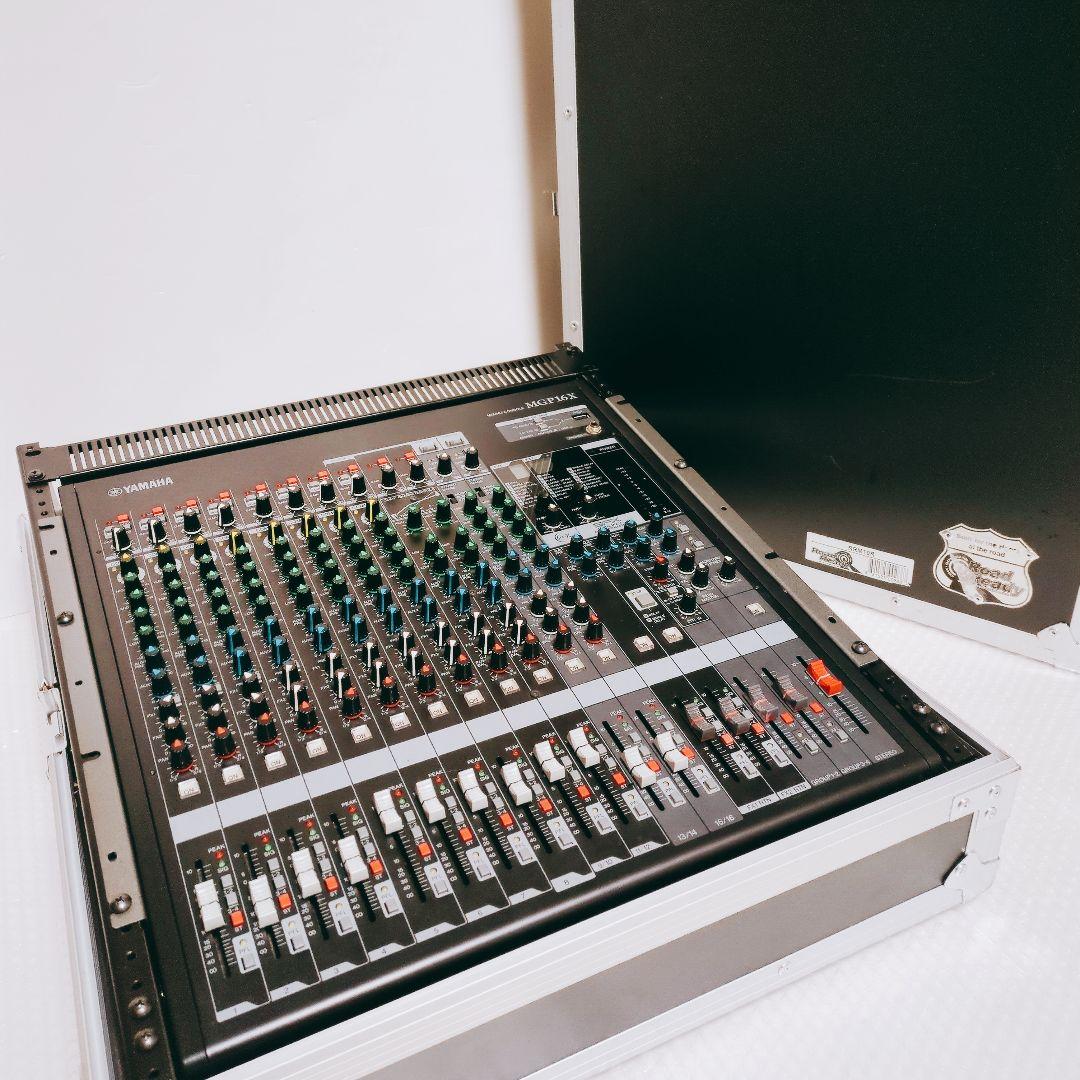 YAMAHA MGP16X ミキシングコンソール＋ミキサーケース RRM19R