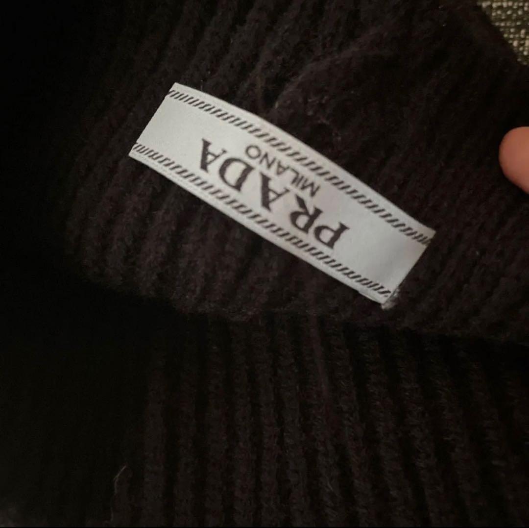 ブラック ニット帽