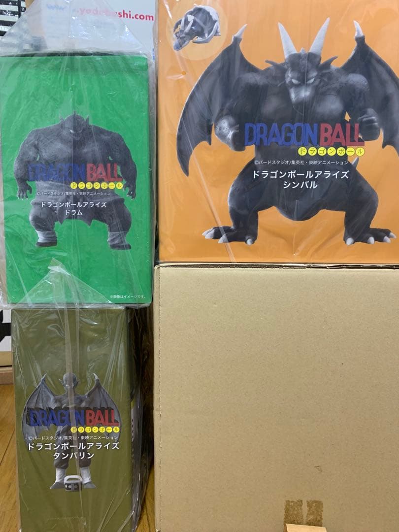 ドラゴンボール　アライズ　ドラム、シンバル、タンバリン　ジーマ限定特典　一番くじ