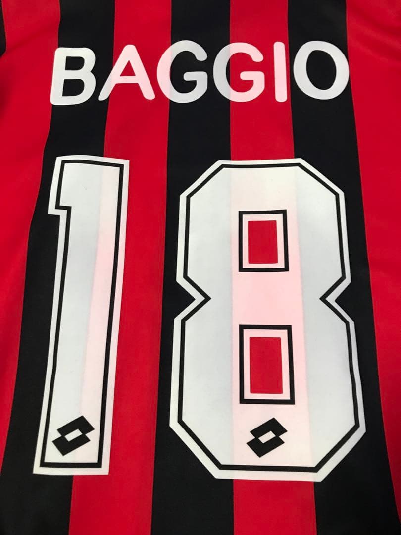 ロット ACミラン ユニフォーム バッジョ #18 SL004