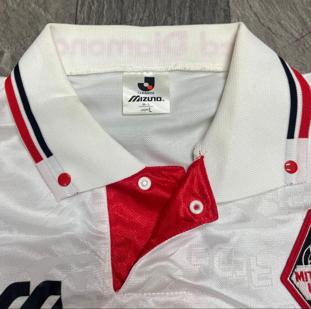 0201-2【レア】浦和レッズ 1995/1996 アウェ半袖 ユニフォーム L