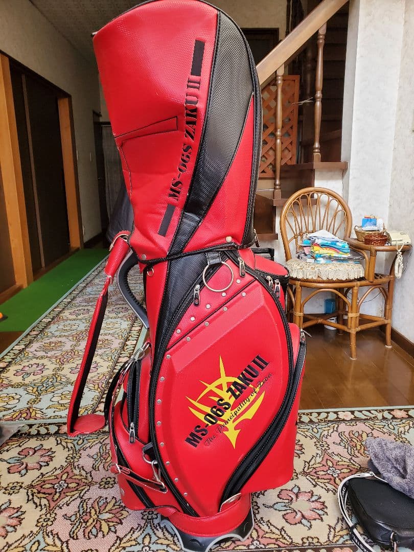 MS-06S ZAKUII ゴルフバッグ ガンダム シャア専用ザク ジオン
