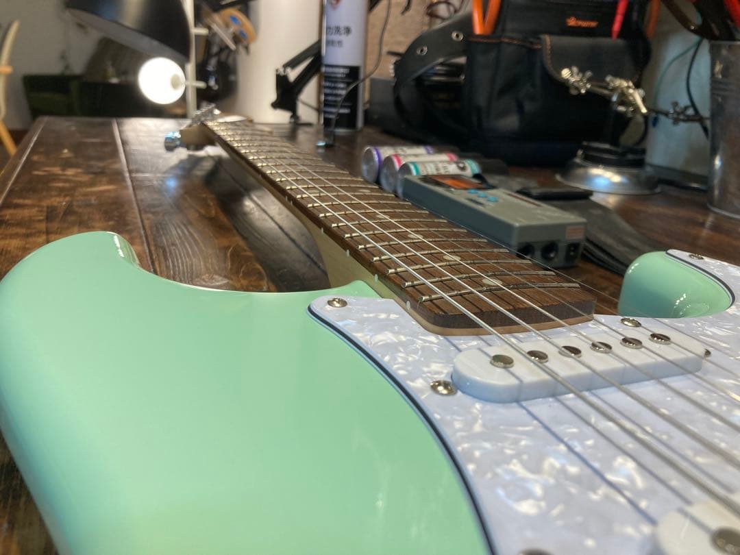 限定カラー　スクワイヤー　アフィニティ　サーフグリーン