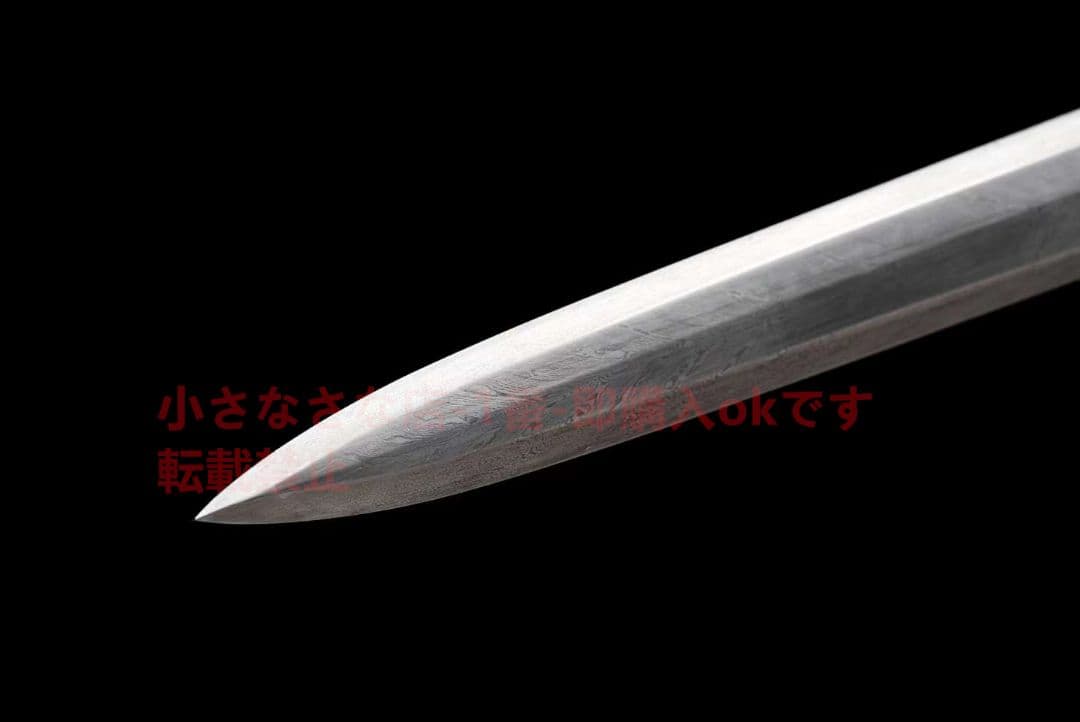 模造刀剣　倶利伽羅剣　鋼剣　刃なし　不動明王法具　銅製装具　仏教美術　三鈷剣