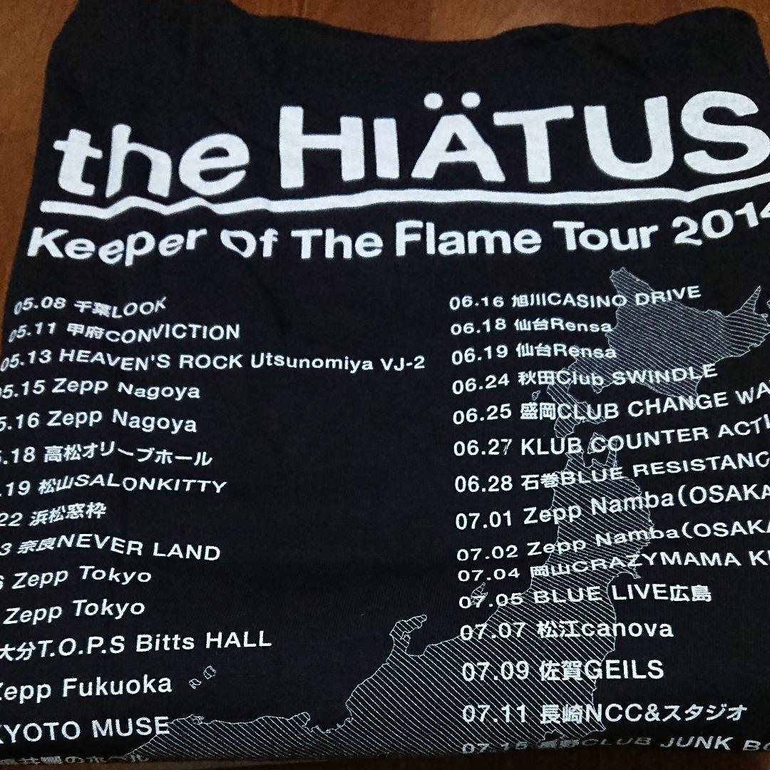 the HIATUS　ハイエイタス　 東北ライブハウス大作戦 コラボ Ｔシャツ