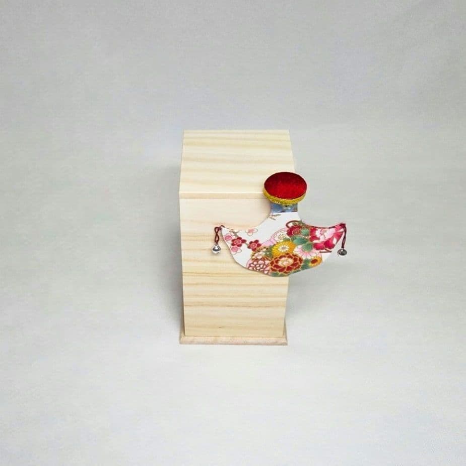 京遊堂 本格投扇興 一式セット 強化扇子橙色