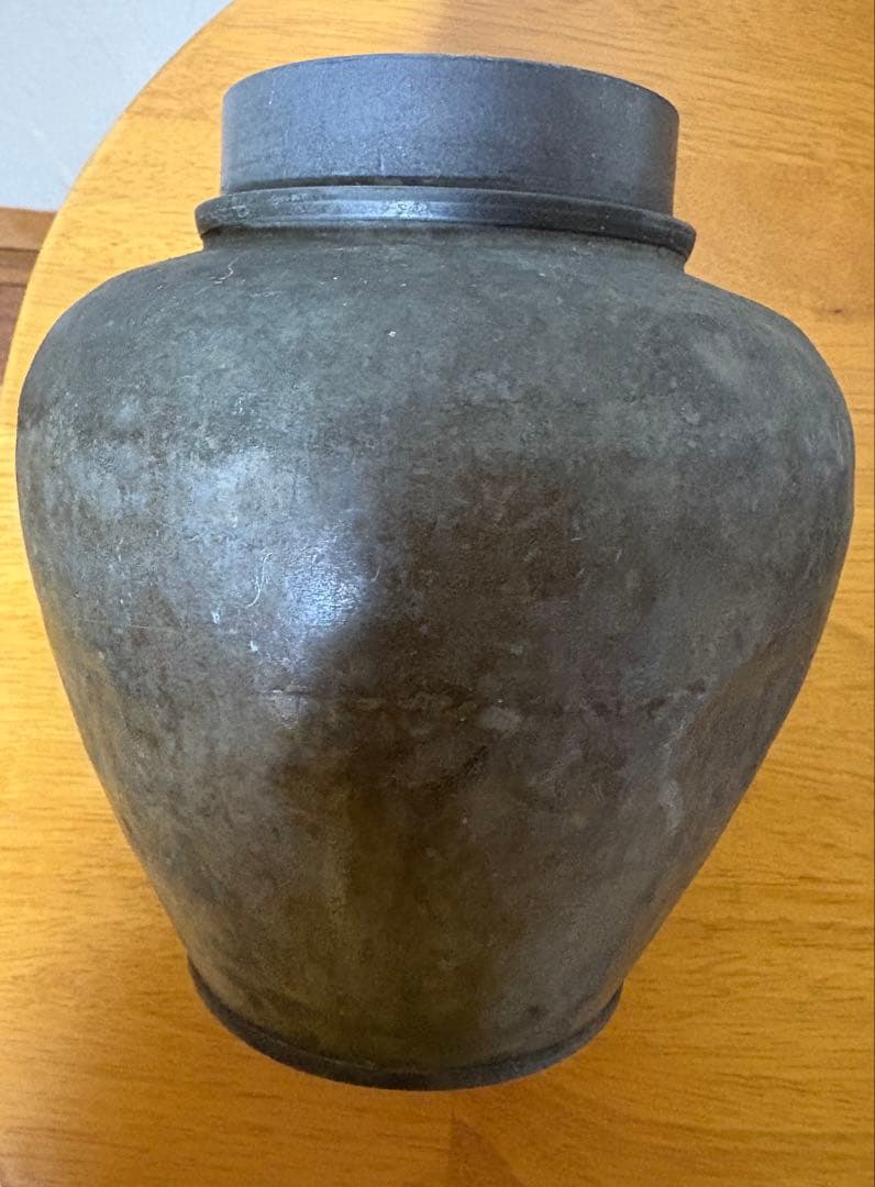 特大茶壺　煎茶道具　点銅款　茶心壺 重さ　1.7kg