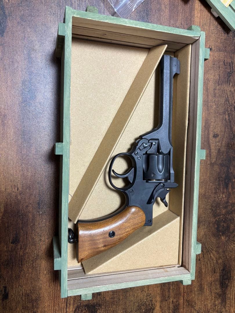 ア*ァ様 モデルガン　エンフィールド　No.2MK1 中折れ式　化粧箱付　マルシ