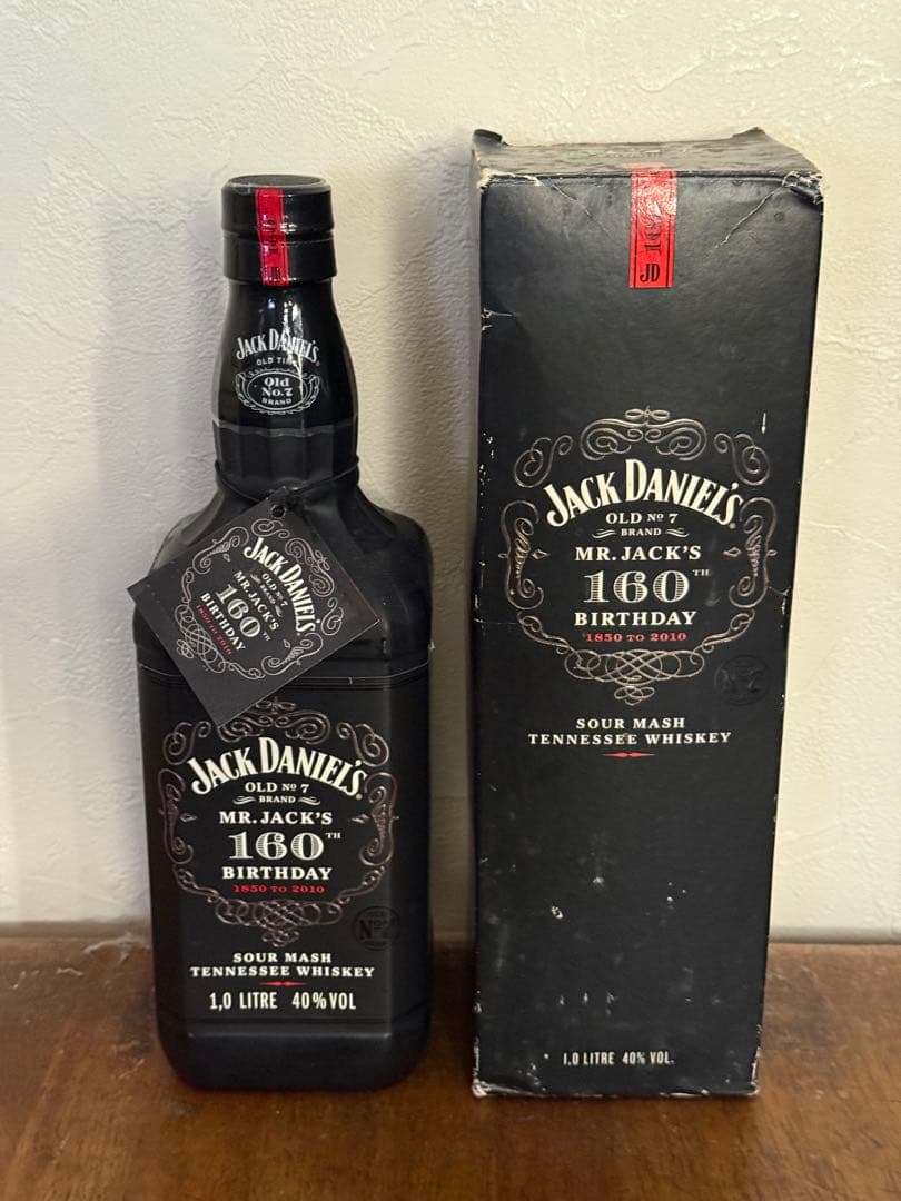 ジャックダニエル160周年記念限定ボトル（未開封）