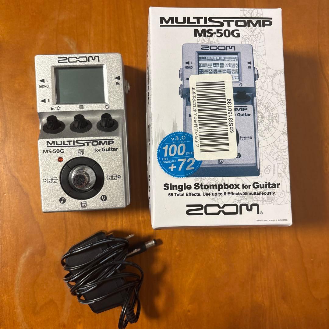 ZOOM MS-50G マルチエフェクター　マルチストンプ　マルチエフェクター