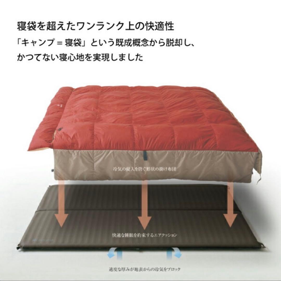 ちーたんさん専用スノーピークpeakグランド オフトン ダブル 1600