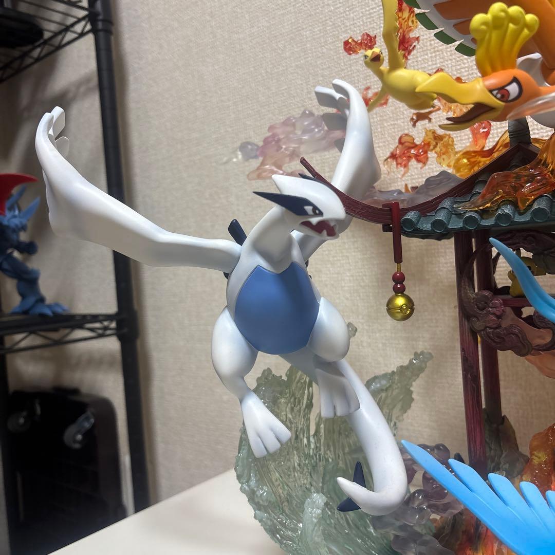 【完品・海外版】ポケモン スタチュー ホウオウ　ルギア　 超豪華版