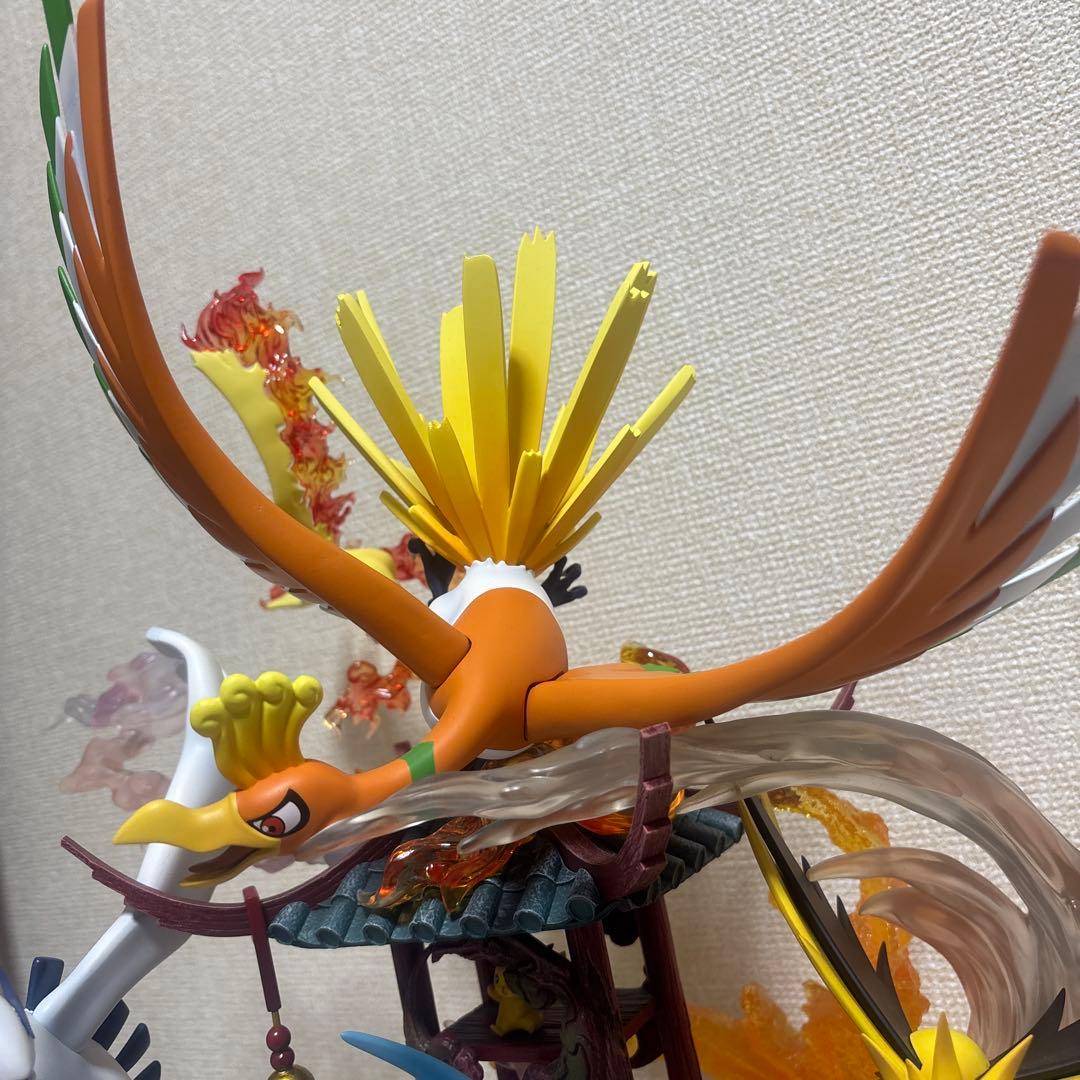 【完品・海外版】ポケモン スタチュー ホウオウ　ルギア　 超豪華版