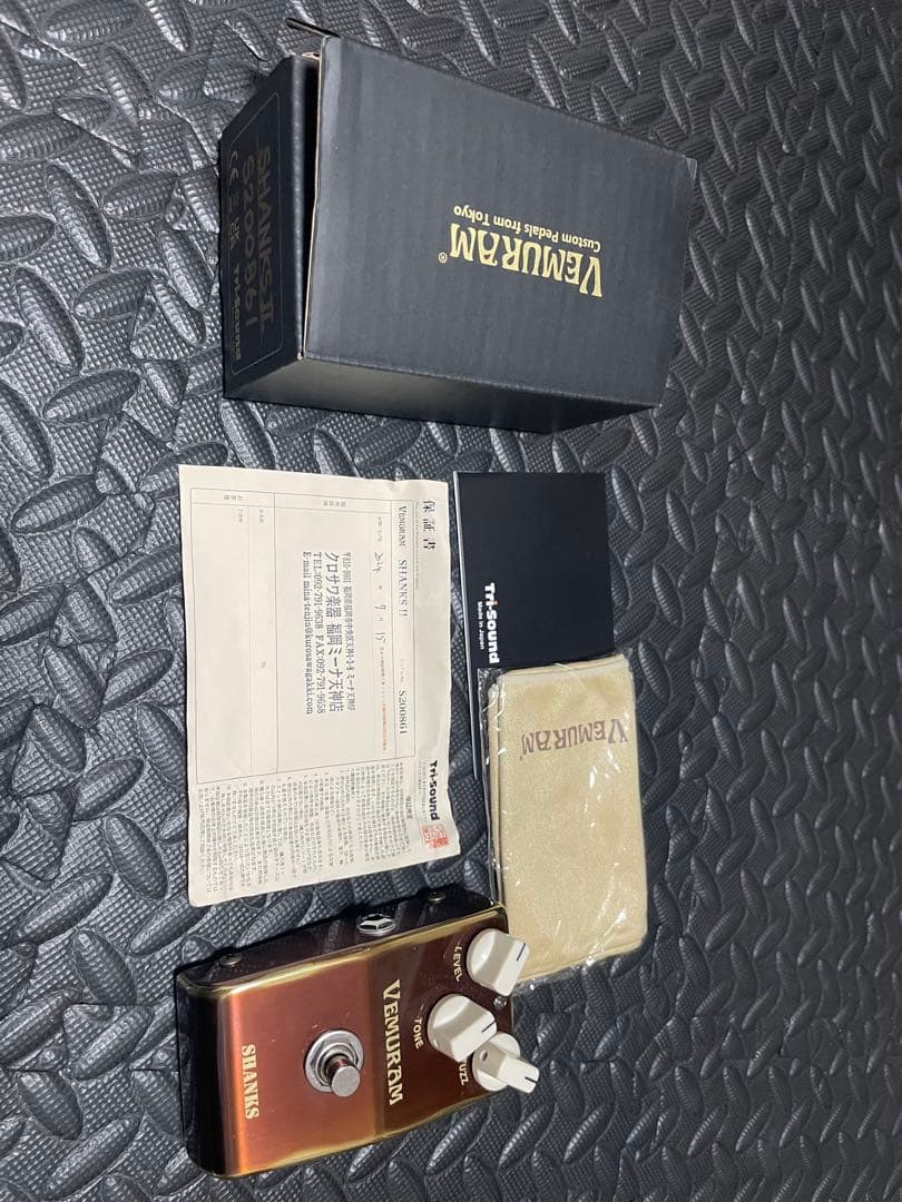 vemuram shanks Ⅱ エフェクター（付属品完備）