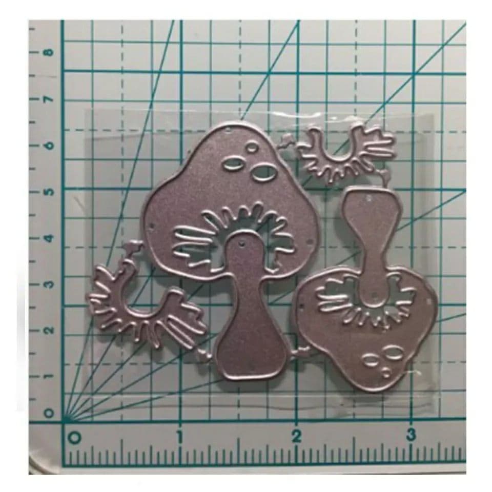 新品　秋のきのこ、カッティングダイ