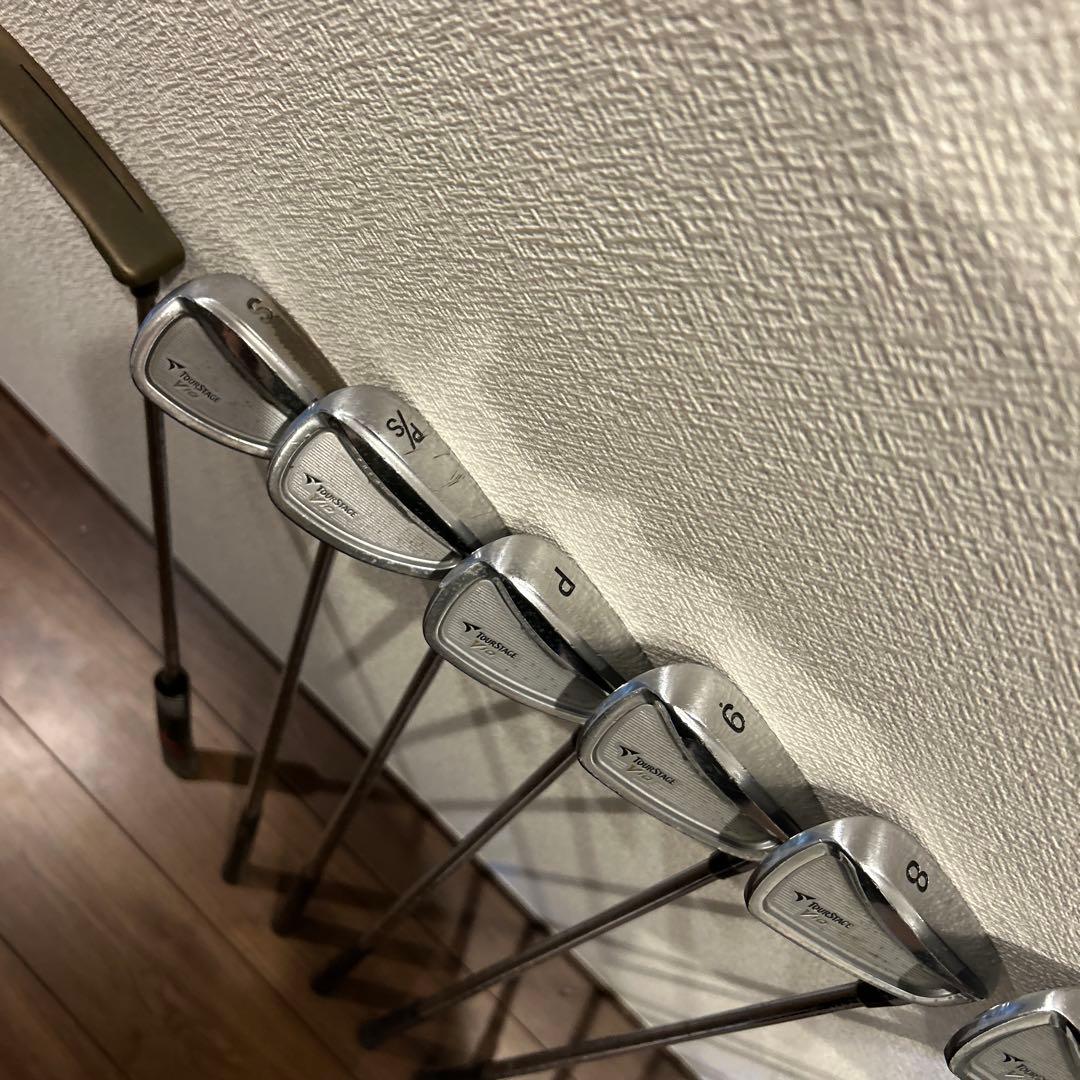 初心者お試しセット　ツアステージ他　メンズS 15本　ゴルフセット