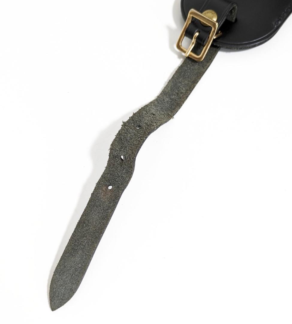 ルイヴィトン ネームタグ ポワニエ セット ブラック×ゴールド レザー