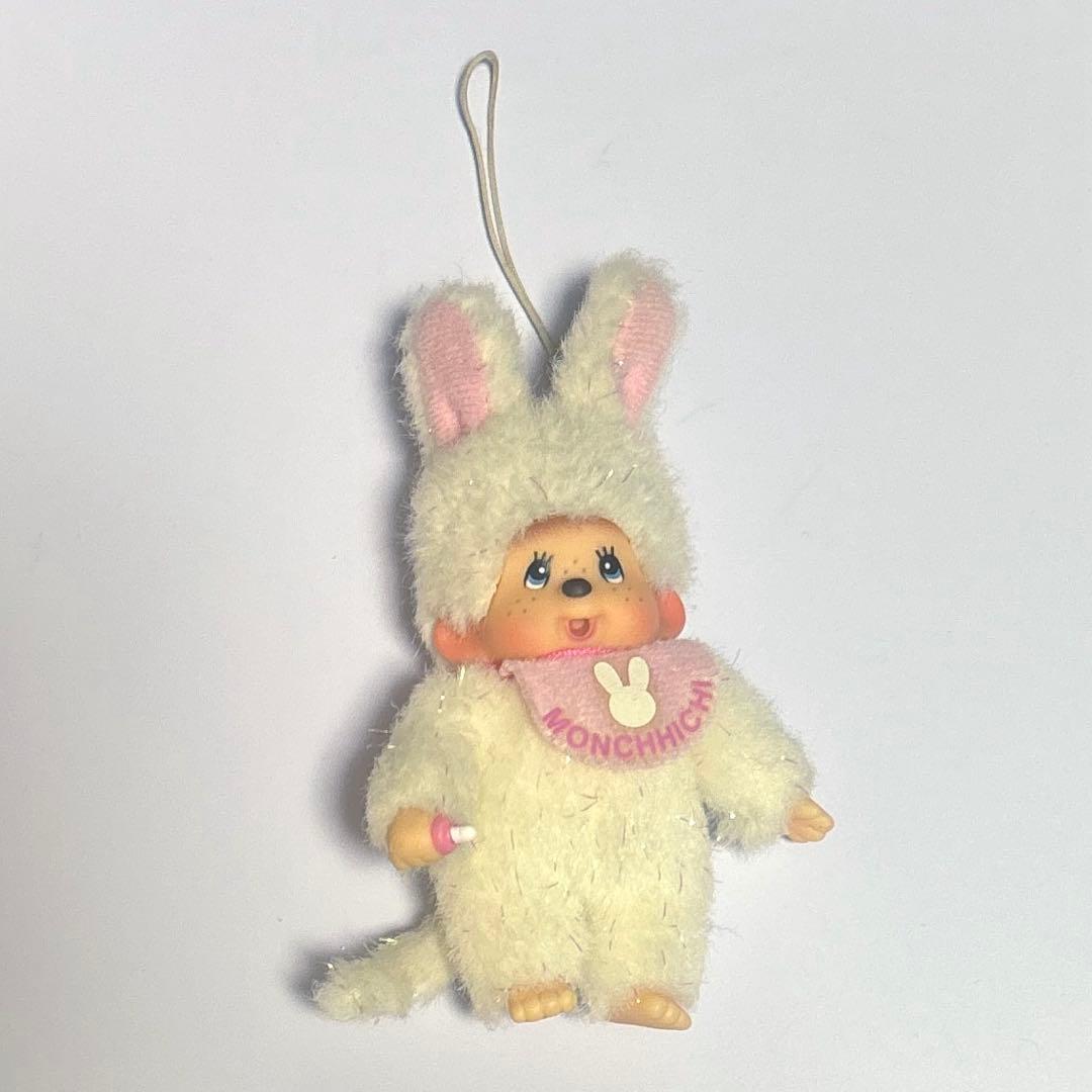 モンチッチ　雪うさぎ　新潟限定　ご当地モンチッチ　ストラップ 冬
