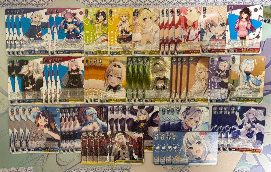 ホロライブ　ヴァイスシュヴァルツ　まとめ売り