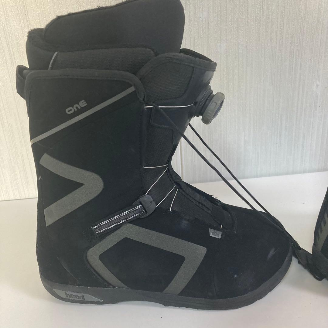 HEAD◆スノーボードブーツ/28cm/BOA/BLK/SIVTM スキー