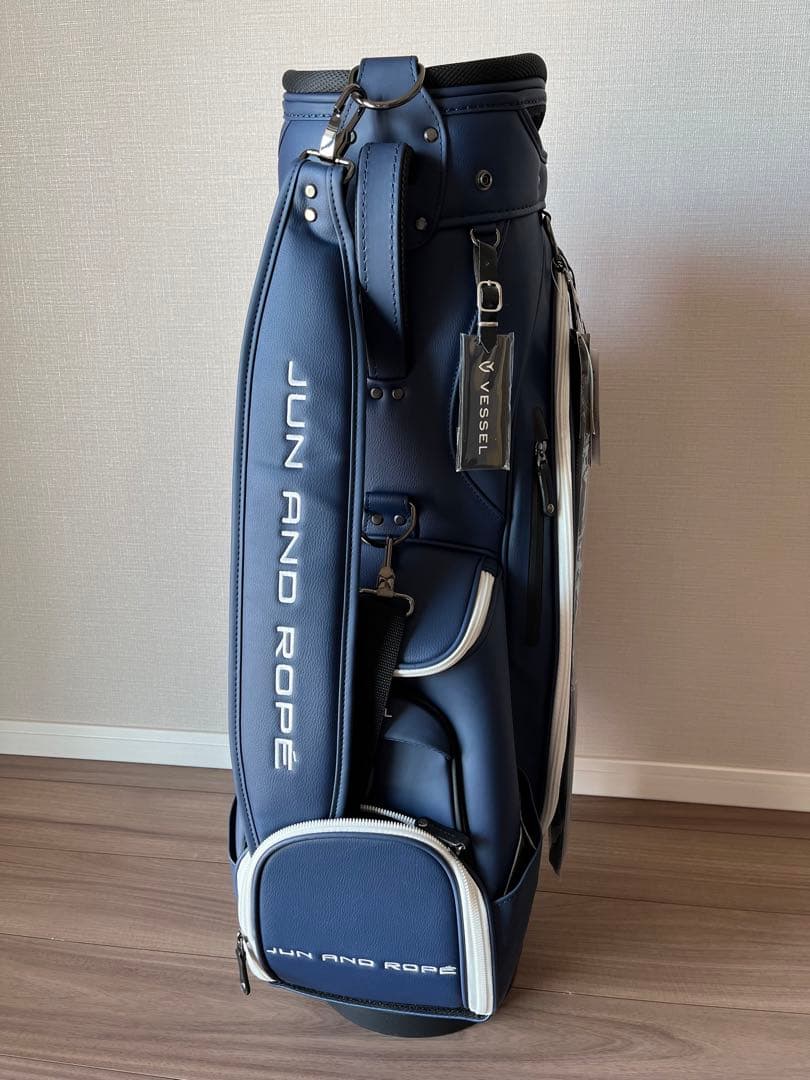 Jun & Ropé 【VESSELコラボ】【蛭田プロ使用モデル】キャディバック