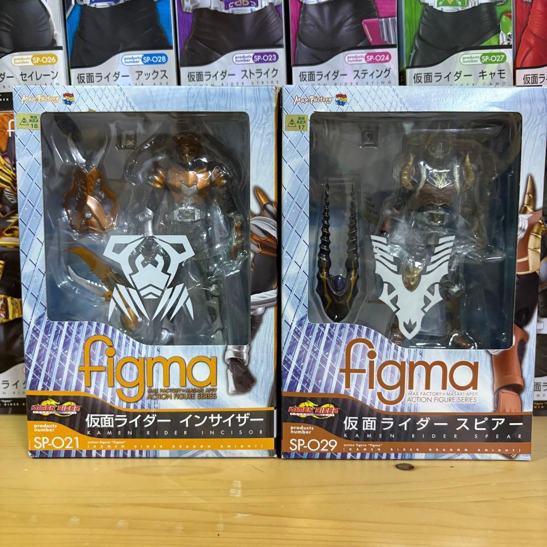 Figma 仮面ライダードラゴンナイト 14体 & オルタナティブゼロ　セット
