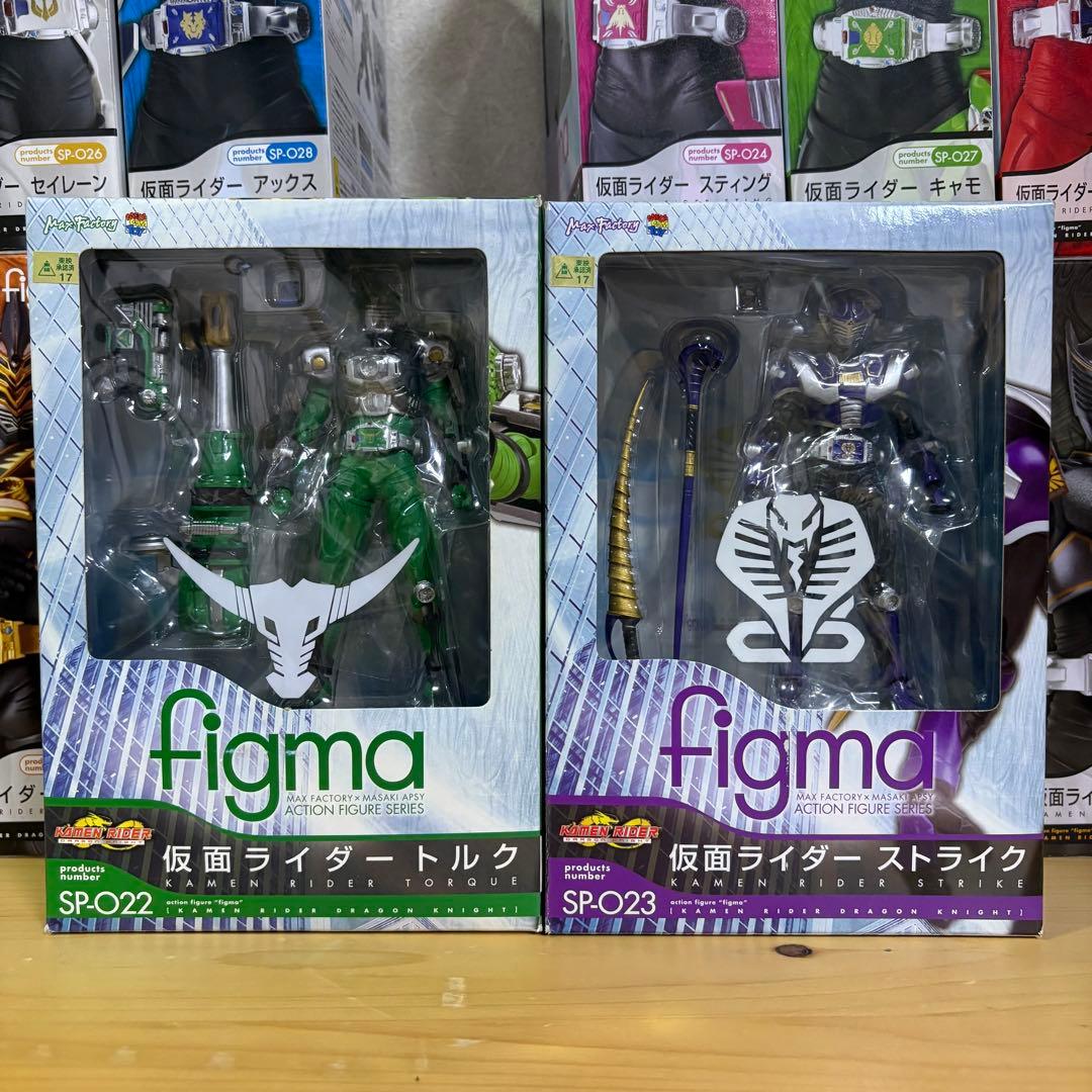 Figma 仮面ライダードラゴンナイト 14体 & オルタナティブゼロ　セット