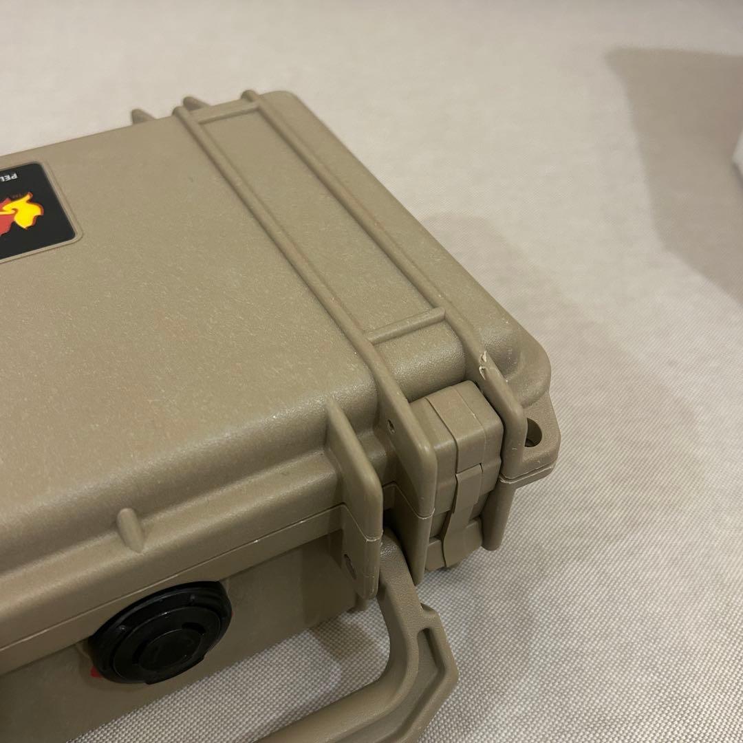 Pelican ペリカンケース 1120 デザートタン フォーム付き