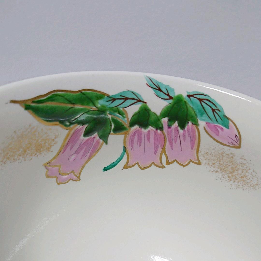 茶道具  茶碗  ホタルブクロ  蛍袋  錦光山宗一郎