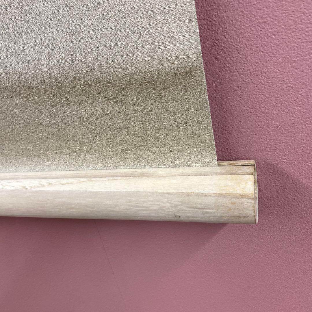 美品 掛け軸 山本和弥作 夫婦ふくろう図 共箱 太巻き 開運 二重箱