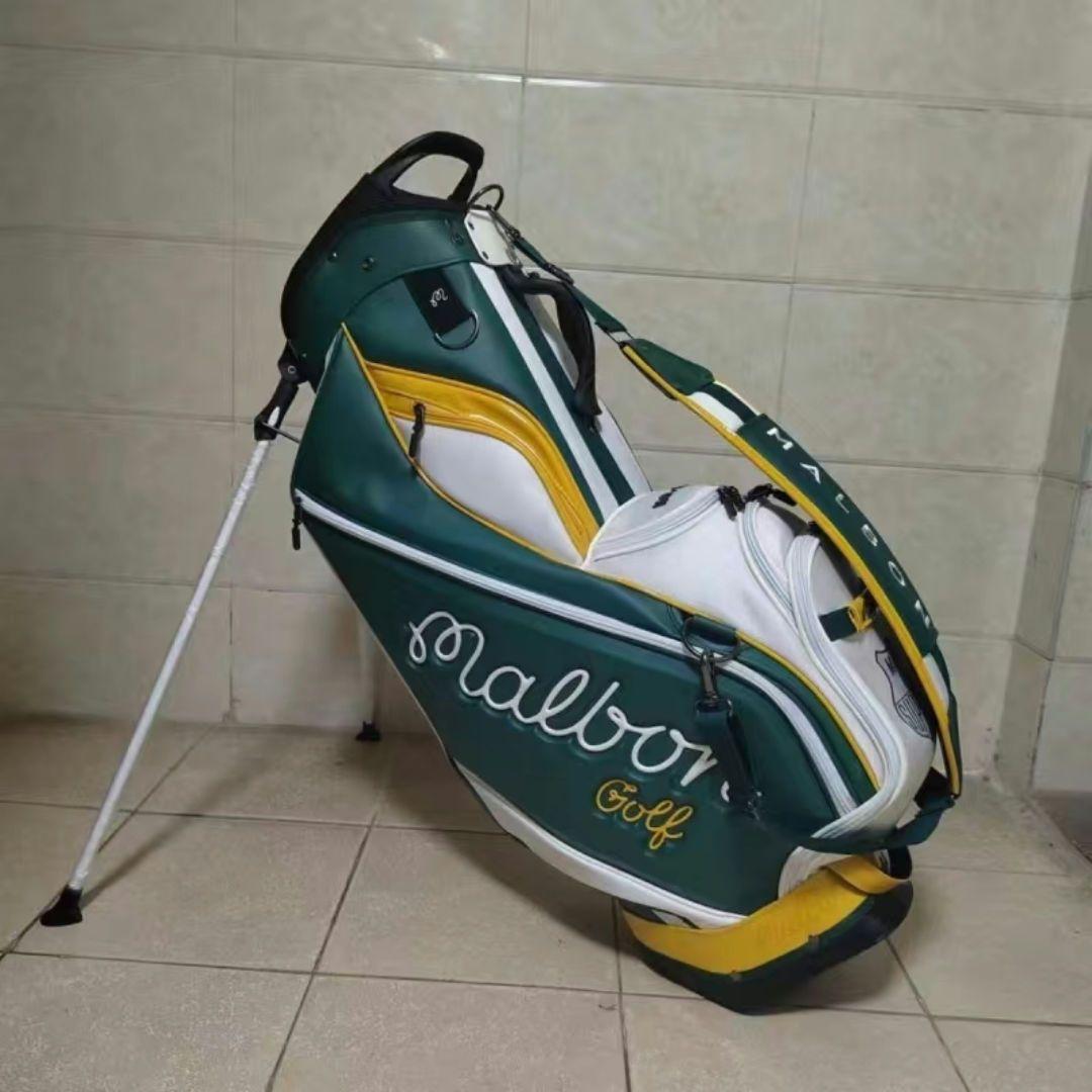 Mマルボン キャディバッグ スタンドゴルフバッグ 新品 キャディバッグ グリーン