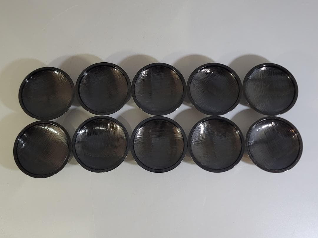 DT349 本漆 刷毛目 小吸物椀 十客 時代物 美品