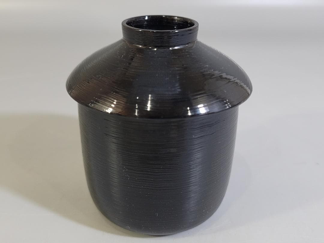 DT349 本漆 刷毛目 小吸物椀 十客 時代物 美品