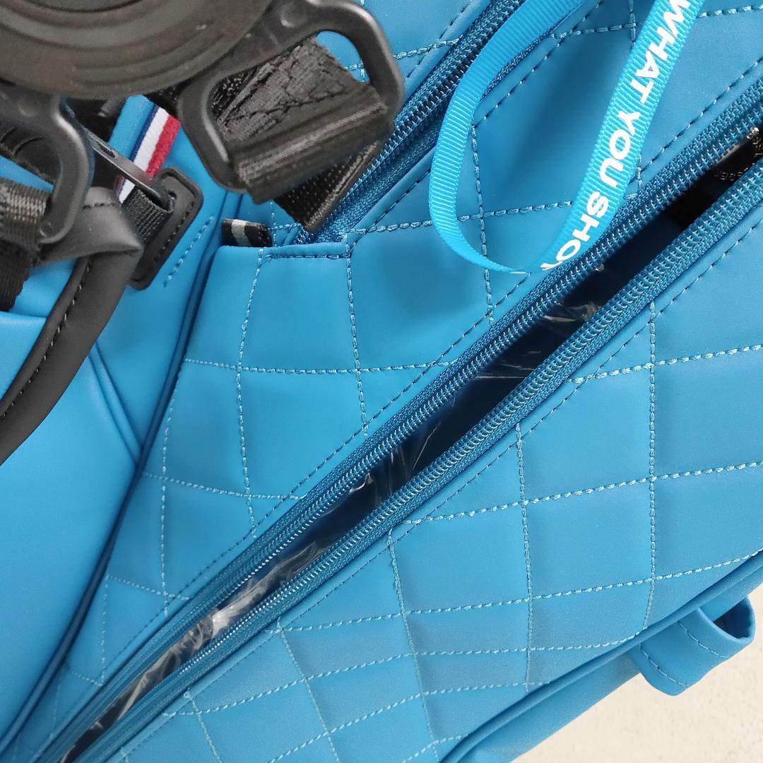 ○★新品 未使用 ジーフォア デイトナプラス ハイスペックゴルフバッグ ブルー