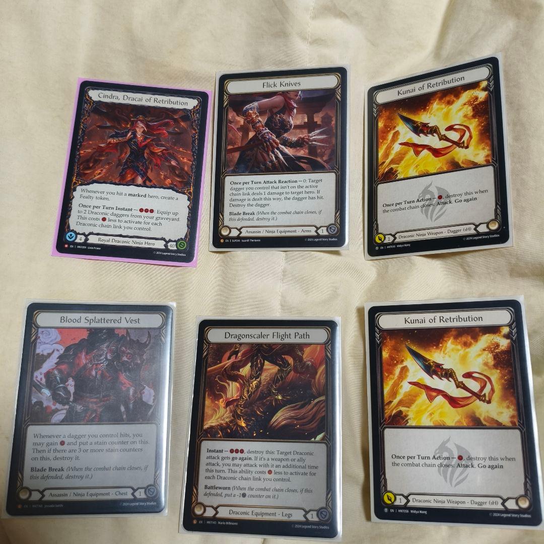 FaB CC シンドラ デッキ 60枚+装備類