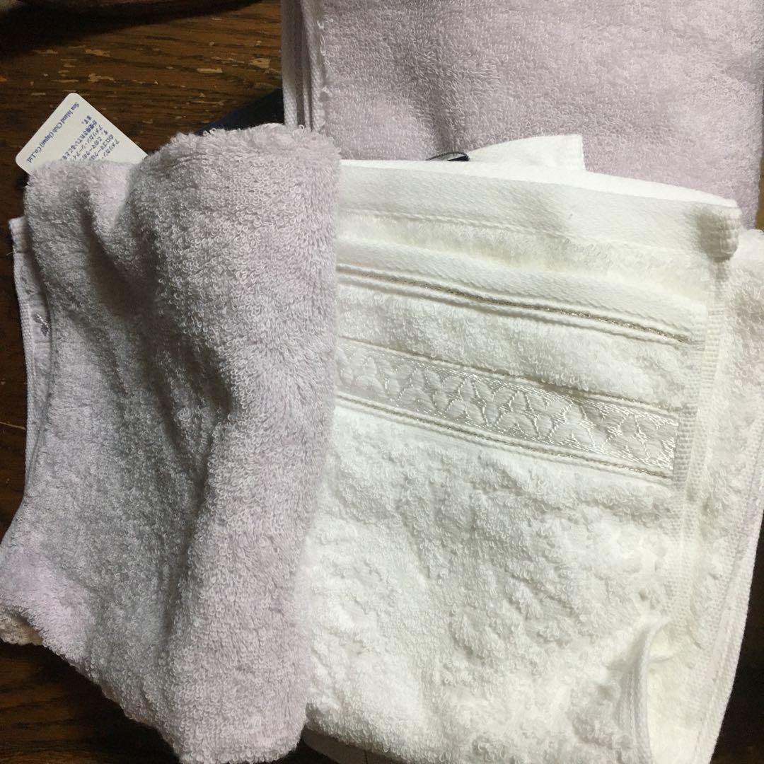 アメリカン　シーアイランドコットン　ラグジック　バスタオル1枚フェイスタオル2枚