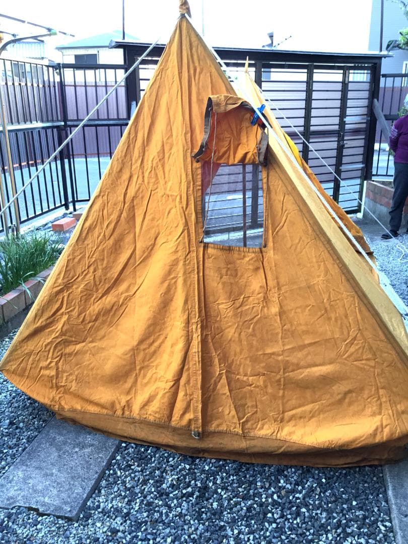 ６０年前の昭和レトロ三角テント２人用