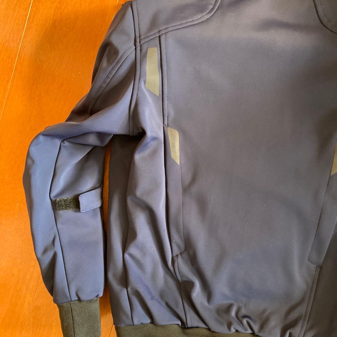 ホンダ　バイクスマートシェルパーカー明るめネイビー　M 防風