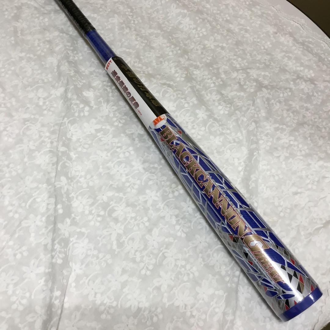 新品】 84cm　野球　ZETT ゼット 軟式 バット ブラックキャノン