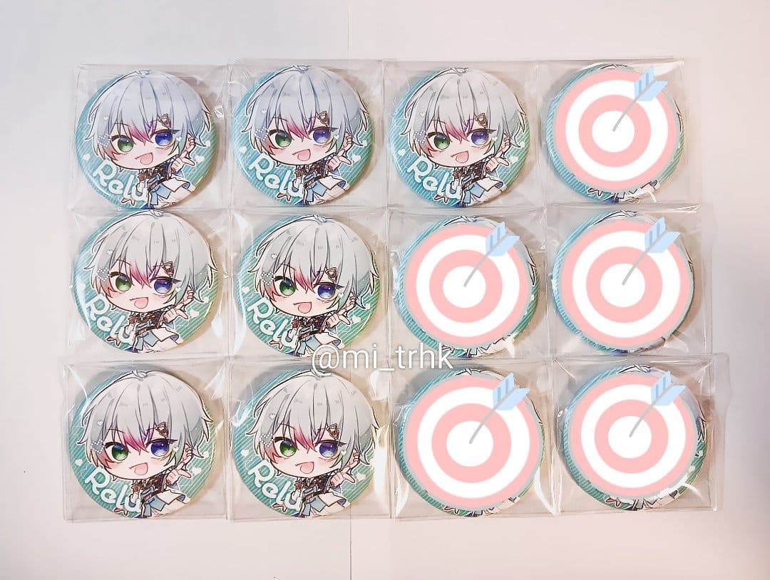 すたぽら　Relu　缶バッジ