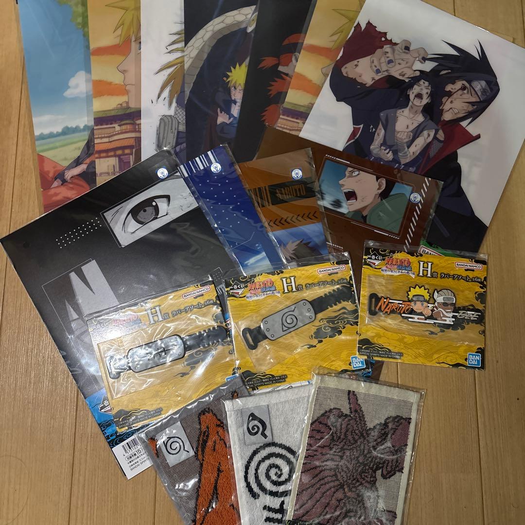 一番くじNARUTO A賞　D賞　E賞　G賞　フィギュアセット　下位賞おまけ