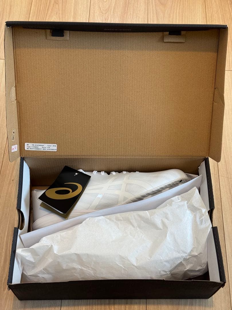 【新品未使用/希少】28cm (白)アシックス/GOLDSTAGE MA3