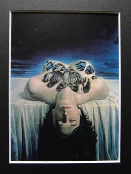 藤野一友、人気作家、『抽象的な篭』、希少画集画、裸婦、抽象画