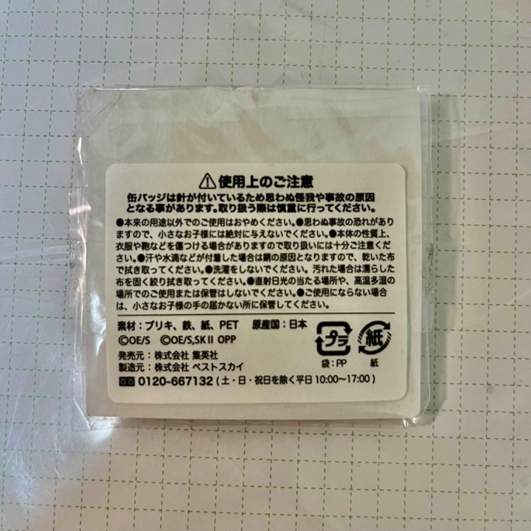 ワンピース 歌舞伎 ゾロ サンジ 原作 缶バッジ