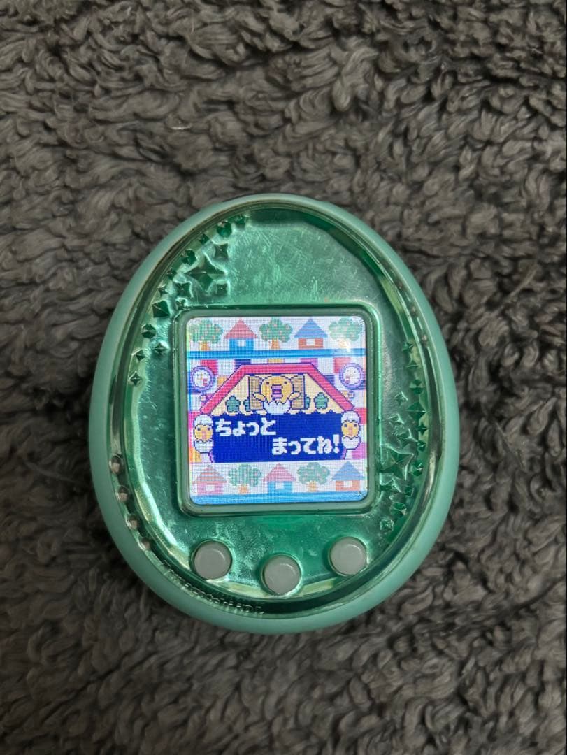 たまごっちTamagotchi iDL 緑 動作確認済み