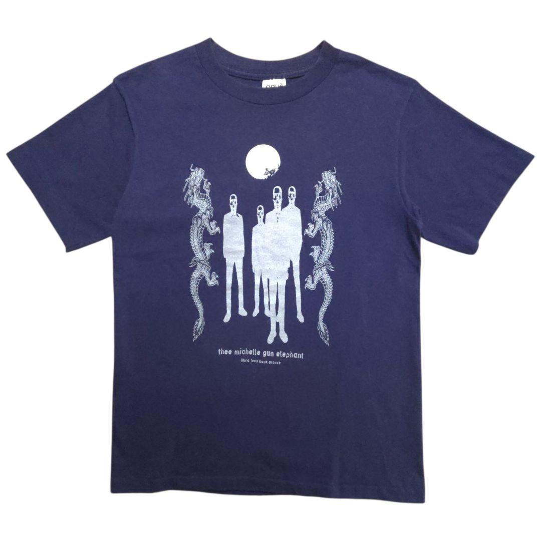 USA製 anvil ミッシェルガンエレファントビッグプリントTシャツ　アンビル