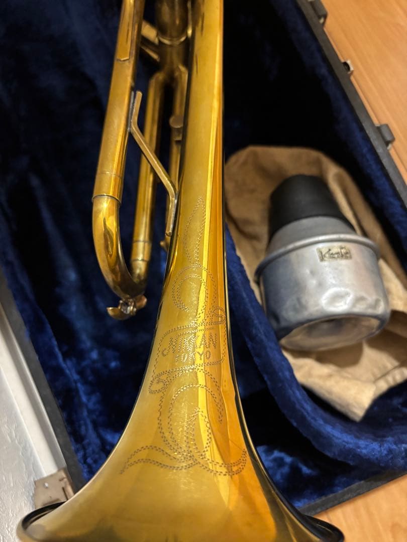 トランペット マウスピース付き Nikkan ミュート付き